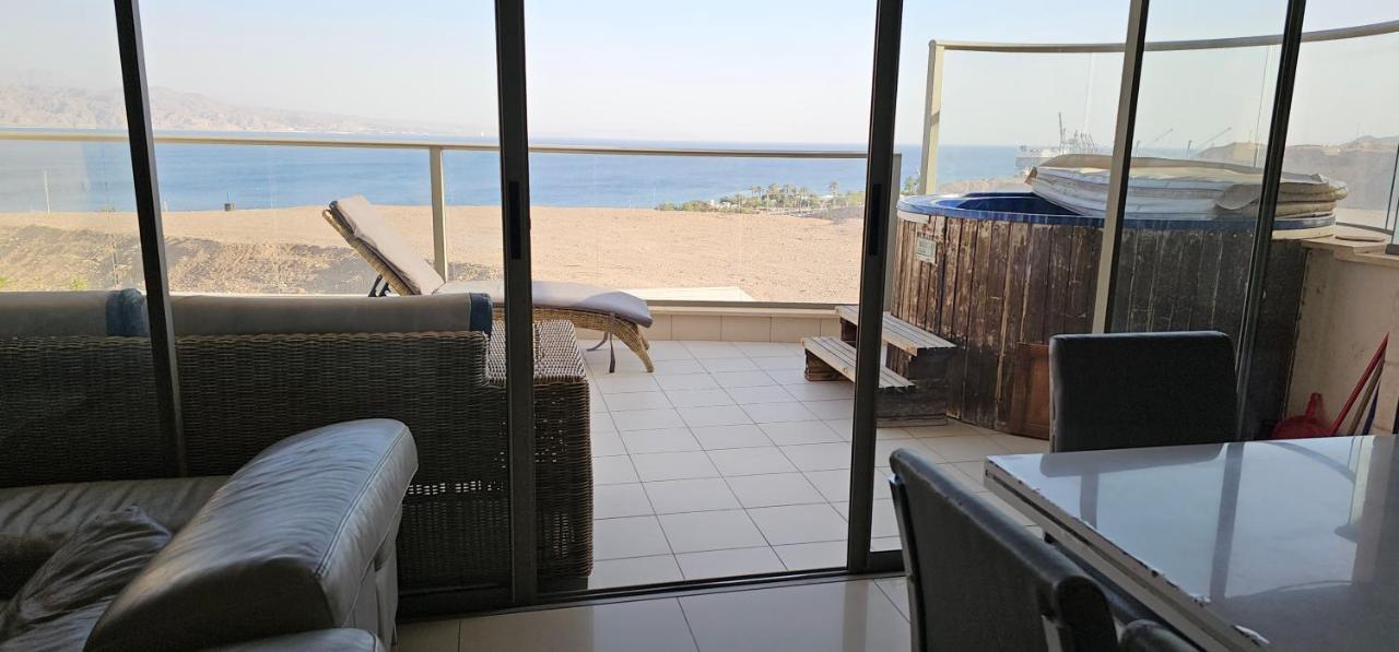 Top-Luxury Exclusive Аpt With Jacuzzi In Front Of The Sea Ελάτ Εξωτερικό φωτογραφία