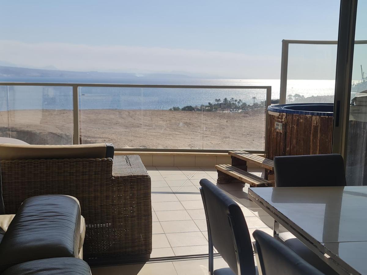 Top-Luxury Exclusive Аpt With Jacuzzi In Front Of The Sea Ελάτ Εξωτερικό φωτογραφία