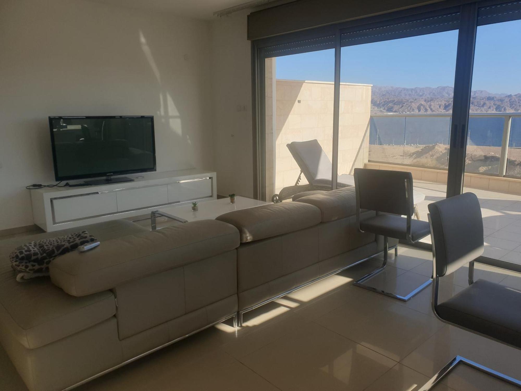 Top-Luxury Exclusive Аpt With Jacuzzi In Front Of The Sea Ελάτ Εξωτερικό φωτογραφία