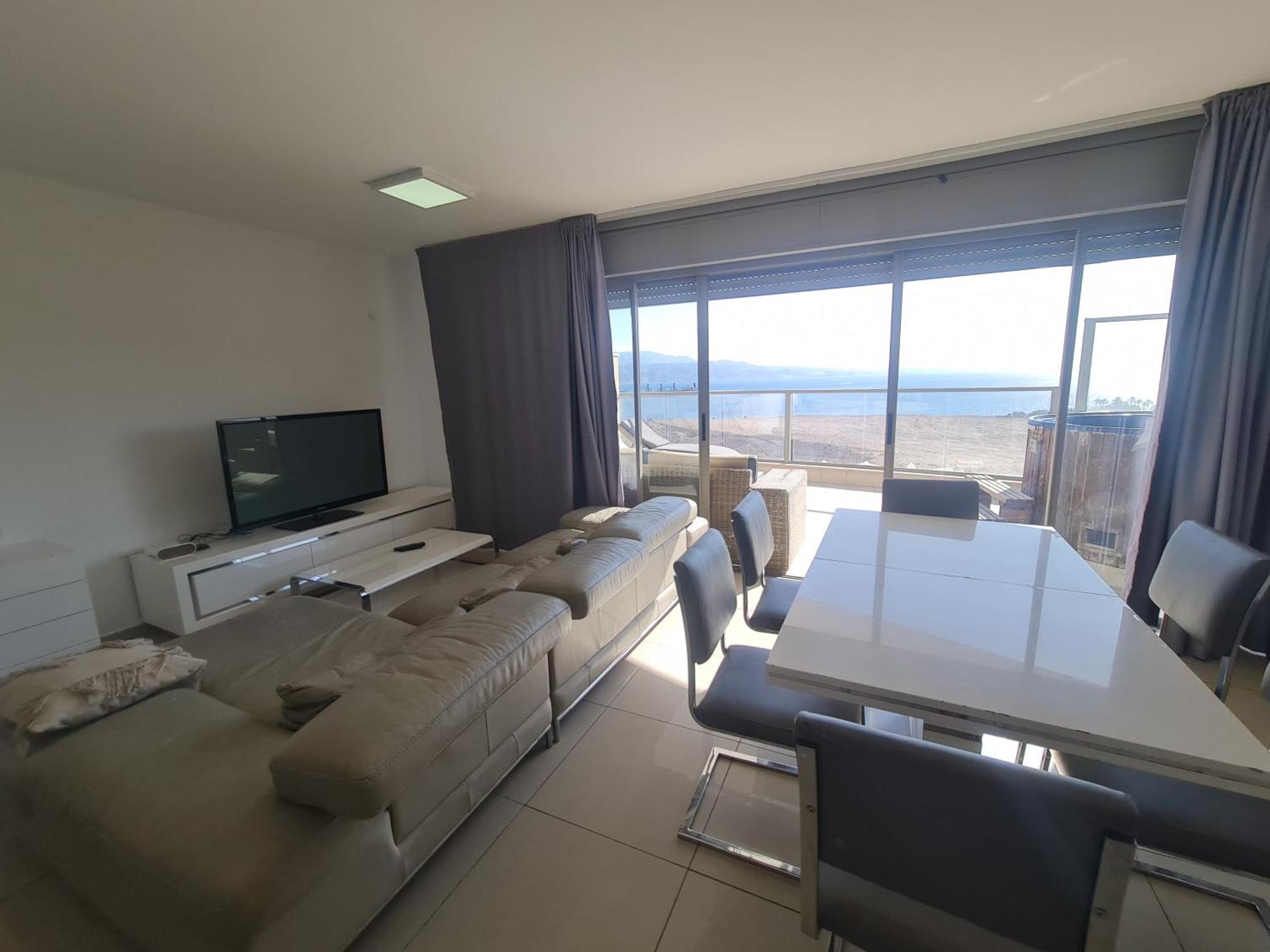 Top-Luxury Exclusive Аpt With Jacuzzi In Front Of The Sea Ελάτ Εξωτερικό φωτογραφία